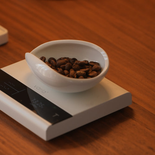 Ceramic Coffee Bean Measuring Cup