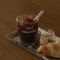 Iced Coffee Glass (Short with Cafe Lowlight)