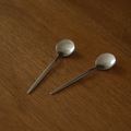 Steel Spoons (Set of 2)